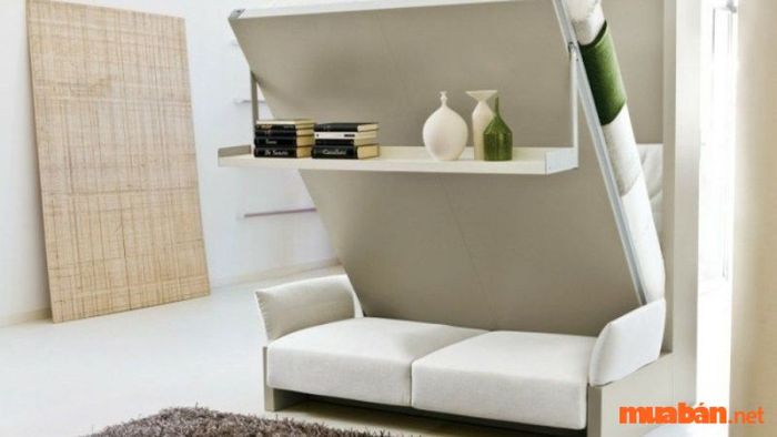 Giường kết hợp sofa, giải pháp lý tưởng cho không gian nhỏ