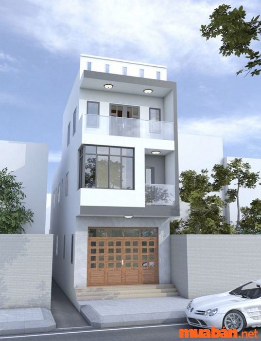 nhà 40m2 thiết kế tinh tế