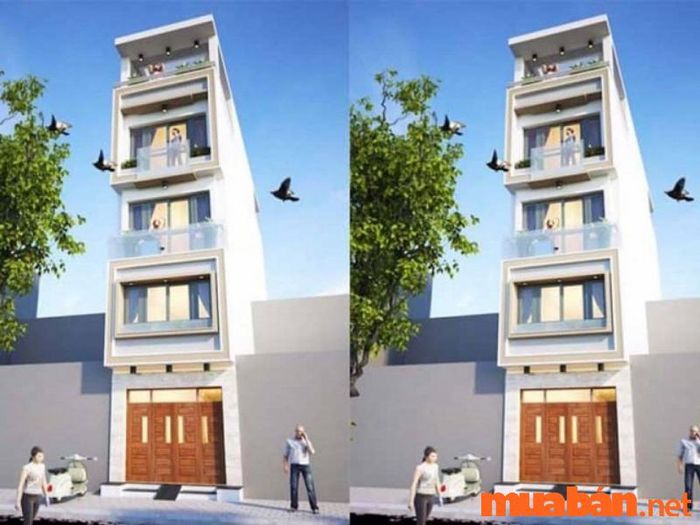 nhà 40m2 thiết kế tinh tế
