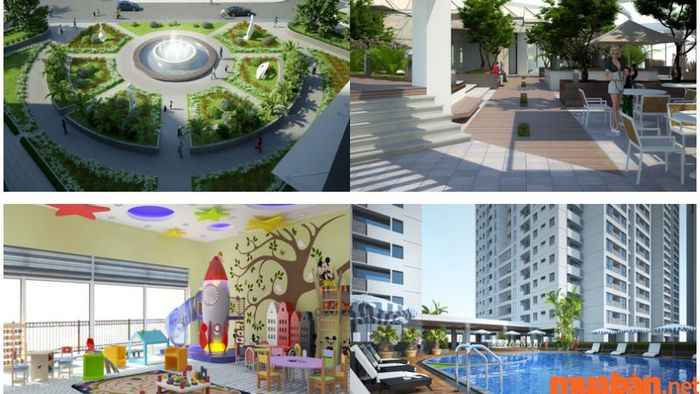Căn hộ trang bị nhiều tiện ích hiện đại