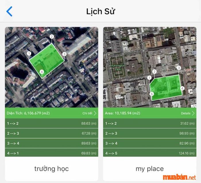 Phương pháp đo diện tích đất