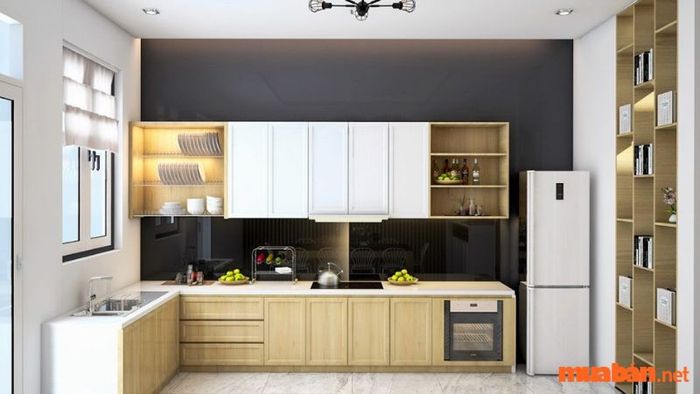 Nhà hướng Đông Nam nên đặt bếp ở đâu: Tránh bố trí bếp ở những nơi có gió lớn, gần cửa ra vào.