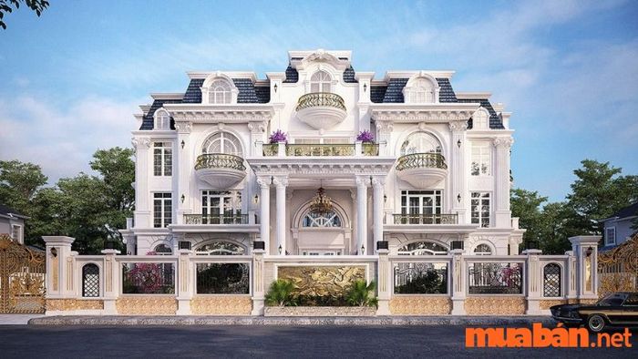 Thiết kế nhà phố hiện đại cổ điển
