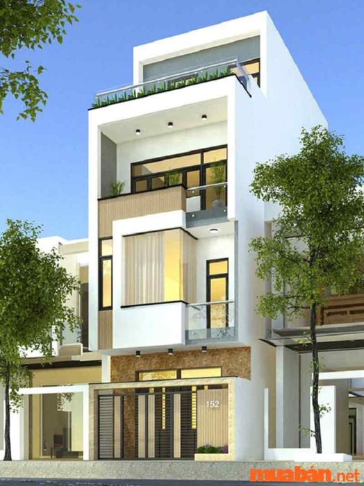 nhà 40m2 thiết kế tinh tế