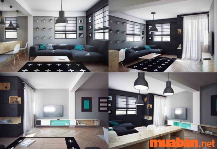 nhà 40m2 thiết kế tinh tế