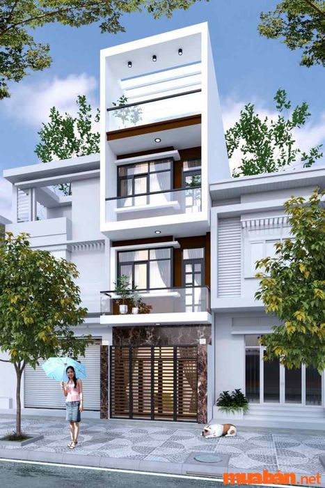 nhà 40m2 thiết kế tinh tế