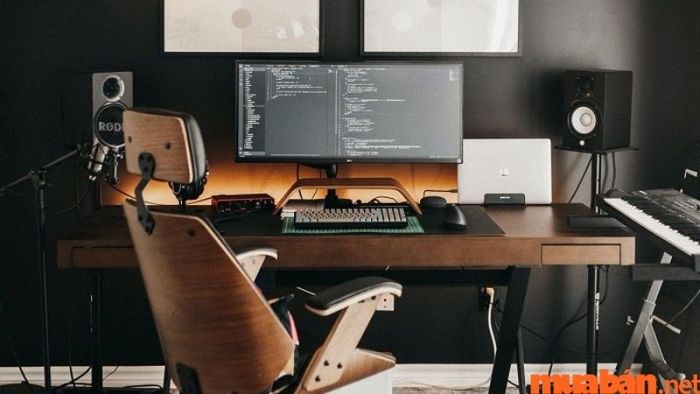 Trang trí phòng ngủ gaming với phong cách tối giản