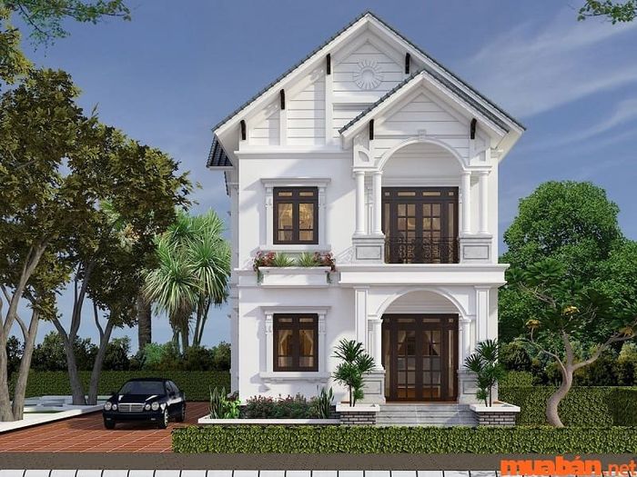 Phong cách kiến trúc xác định hình dáng của ngôi nhà
