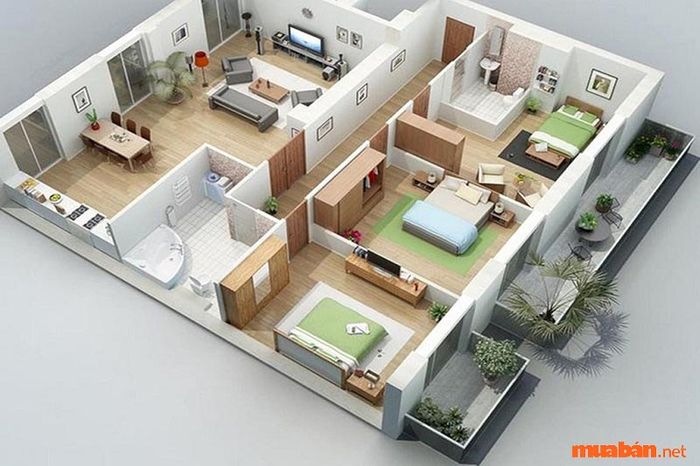 Tham khảo các mẫu nhà cấp 4 100m2 để tìm ý tưởng miễn phí