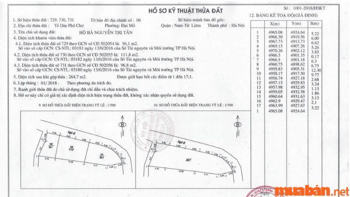 Để trích lục bản đồ địa chính được công nhận hợp lệ, cần phải có đầy đủ các thông tin đã nêu ở trên.