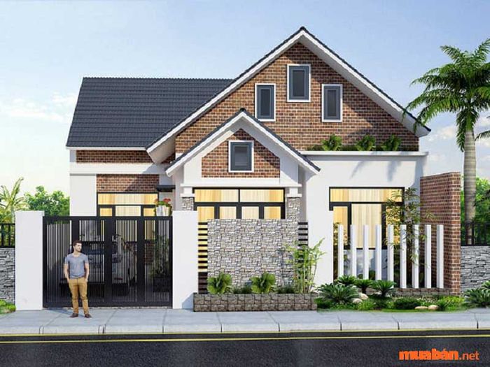 Nhà mái Thái rất phù hợp với phong cách kiến trúc Việt Nam