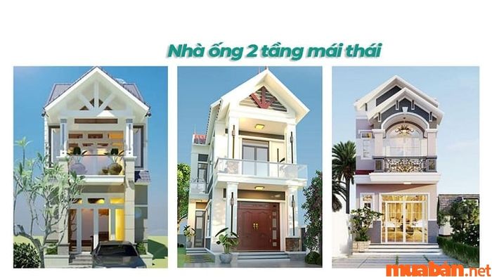 Danh sách những mẫu nhà ống 2 tầng mái thái mặt tiền 5m nổi bật