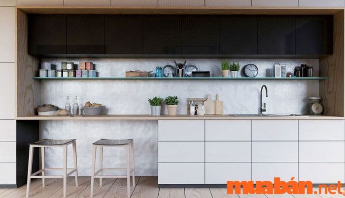 Bảng màu trắng và đen luôn giữ được sự thời thượng