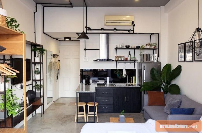 Thiết kế phòng trọ 15m2 ấn tượng