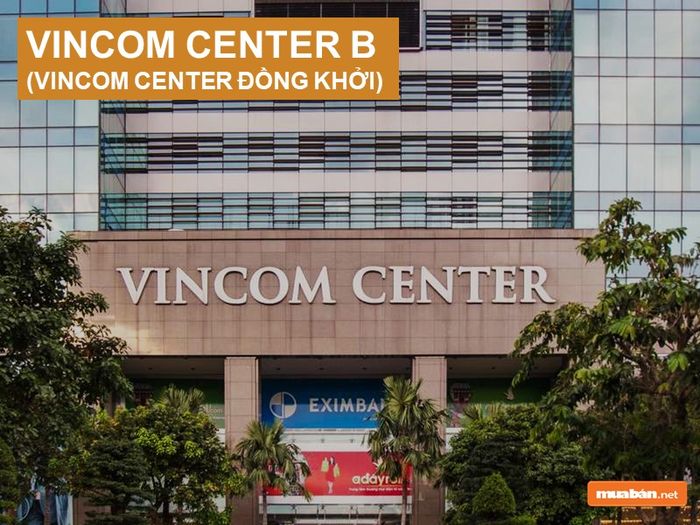 Mặt tiền của Vincom Center Đồng Khởi