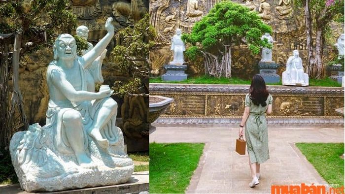 Vườn La Hán tại chùa