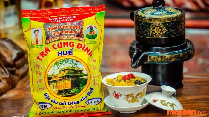 Trà cung đình đặc trưng Huế