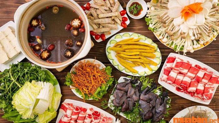Quán Lẩu Nấm Gia Khánh tại Cầu Giấy được thiết kế theo phong cách hiện đại, tạo không gian thoải mái cho thực khách.
