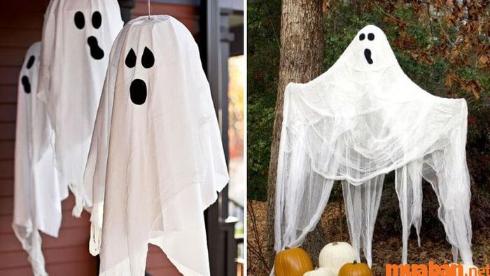 Các trò chơi Halloween - Trang trí xác ướp