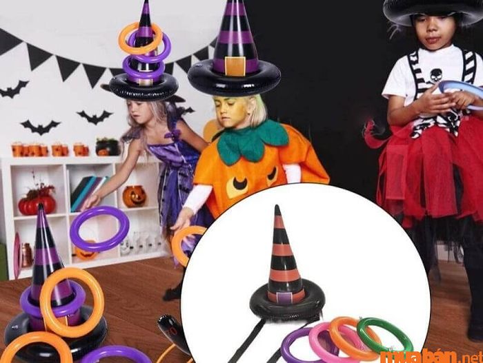 Trò chơi ném vòng Halloween