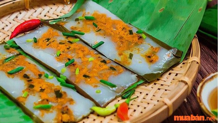 Bánh nậm nổi tiếng ở Huế