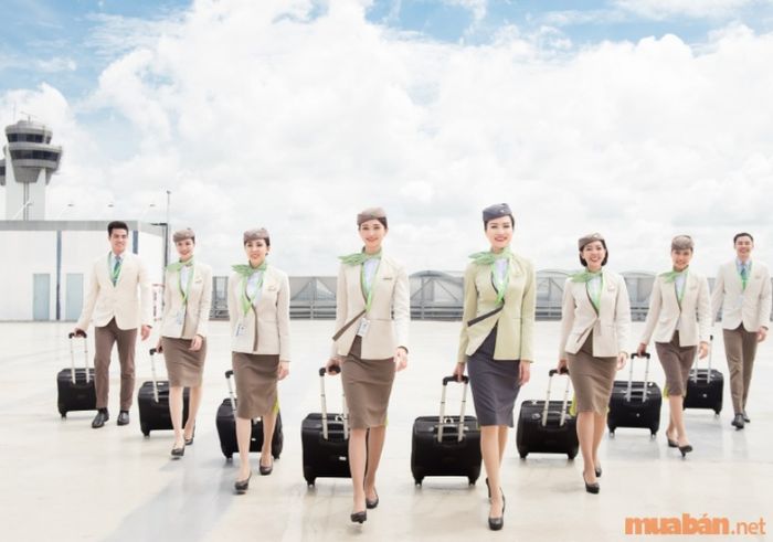 Mức lương của tiếp viên hàng không tại Bamboo Airways