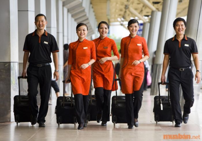 Mức lương của tiếp viên hàng không tại hãng Jetstar Pacific