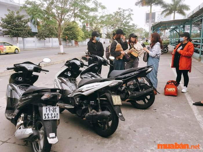 Quy trình thuê xe máy tại Đà Nẵng