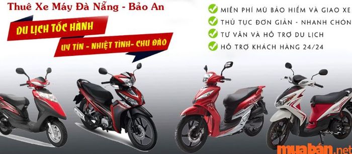 Dịch vụ cho thuê xe máy Bảo An
