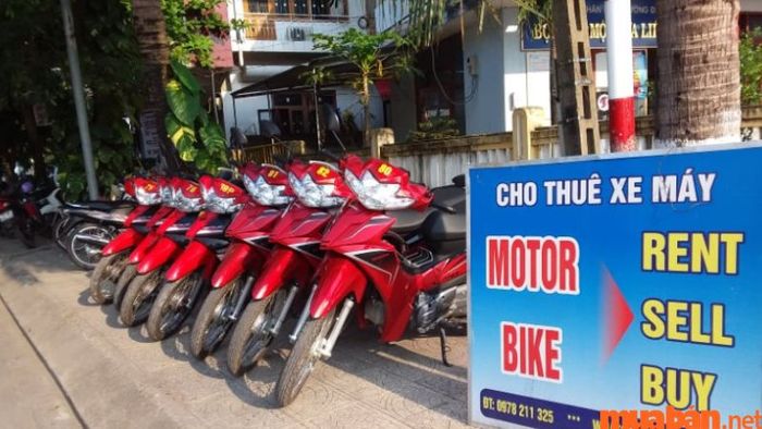Cửa hàng cho thuê xe máy Đà Nẵng MOTORBIKE
