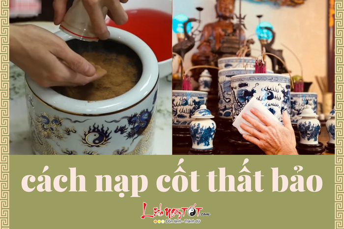 Cách nạp cốt thất bảo