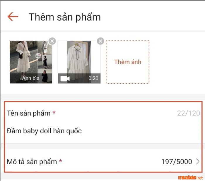 Đăng sản phẩm lên Shopee