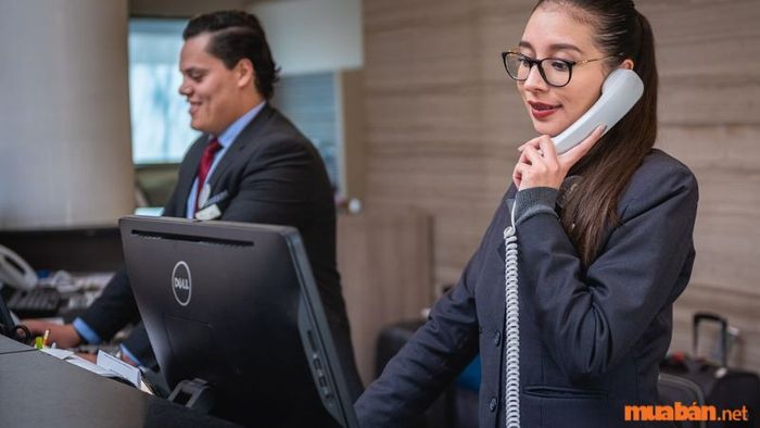 Mô tả công việc của lễ tân văn phòng