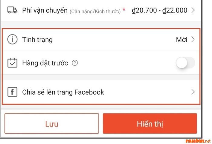 Đăng sản phẩm lên Shopee