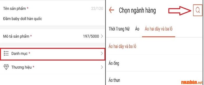 Đăng sản phẩm lên Shopee