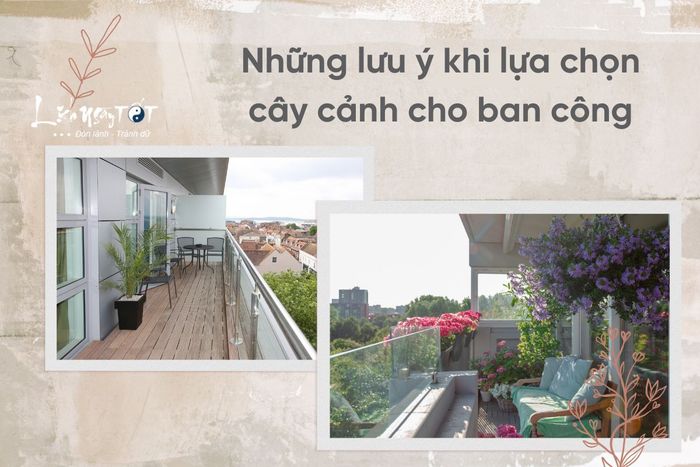 Những điều cần lưu ý trong phong thủy ban công