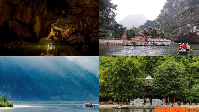 Tuyến 3 tham quan bằng thuyền Tràng An