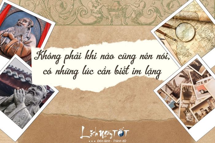 Nói nhiều không phải là khôn ngoan.