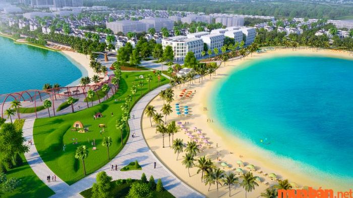 Vinhomes Ocean Park có gì hấp dẫn? Biển hồ nước mặn – điểm đến vui chơi thú vị tại Vinhomes Ocean Park