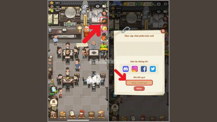 Hướng dẫn nhập mã Code My Hotpot Story để nhận quà