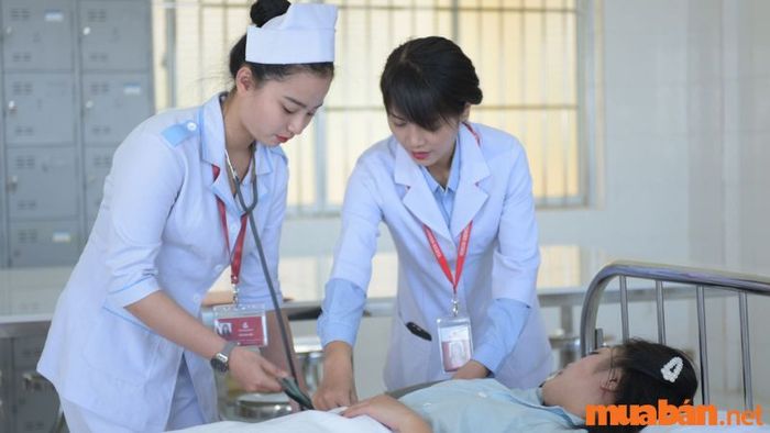 Thông tin trong bảng mô tả công việc cho vị trí điều dưỡng