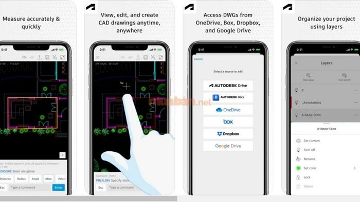 Thiết kế nội thất trở nên dễ dàng hơn nhờ vào ứng dụng AutoCAD - DWG.