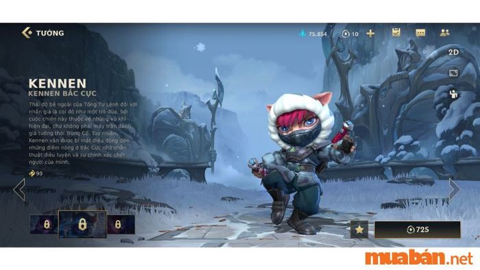 Kennen Tốc Chiến - Trang phục
