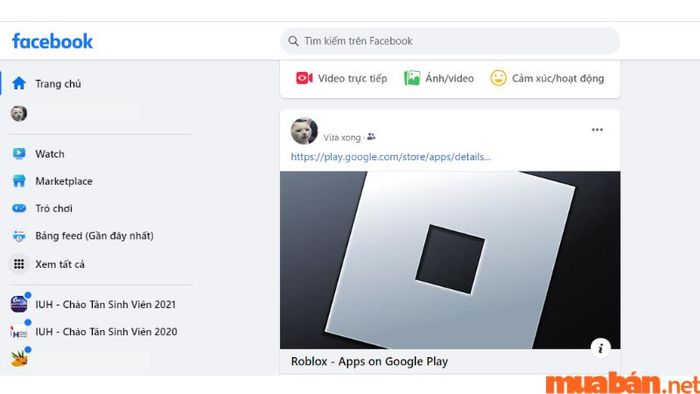 Kiếm tiền trong Roblox thông qua việc chia sẻ liên kết Roblox