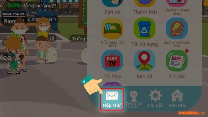 Bước 5: Bắt đầu nhận quà
