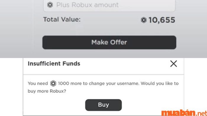 Giao dịch vi mô trong Roblox