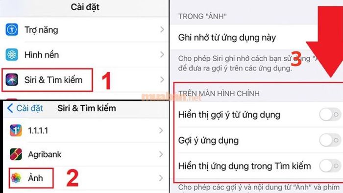 Ứng dụng bị ẩn