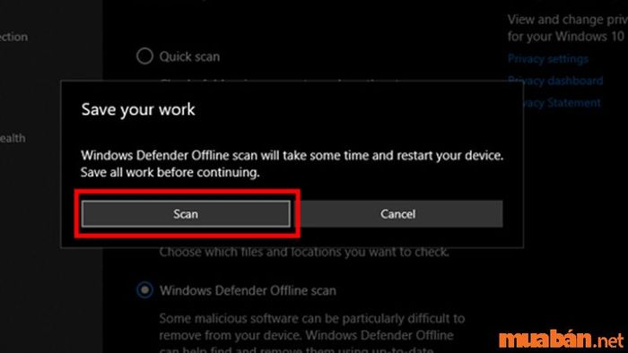 Hướng dẫn quét virus trên máy tính