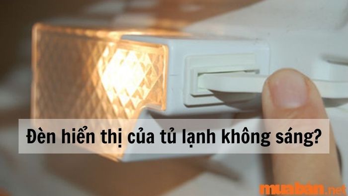Đèn tủ lạnh không sáng?