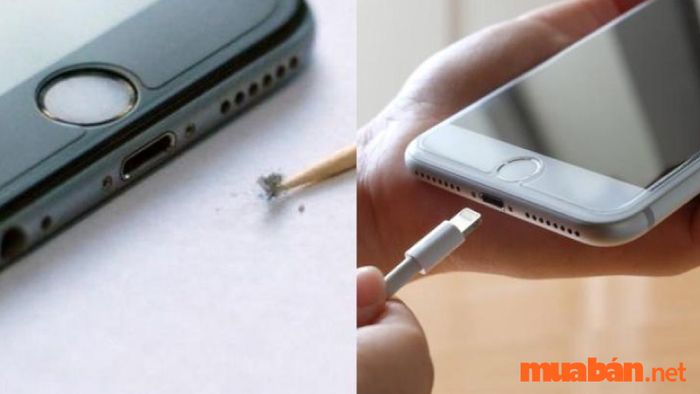 Cách khắc phục chân sạc điện thoại bị lỏng